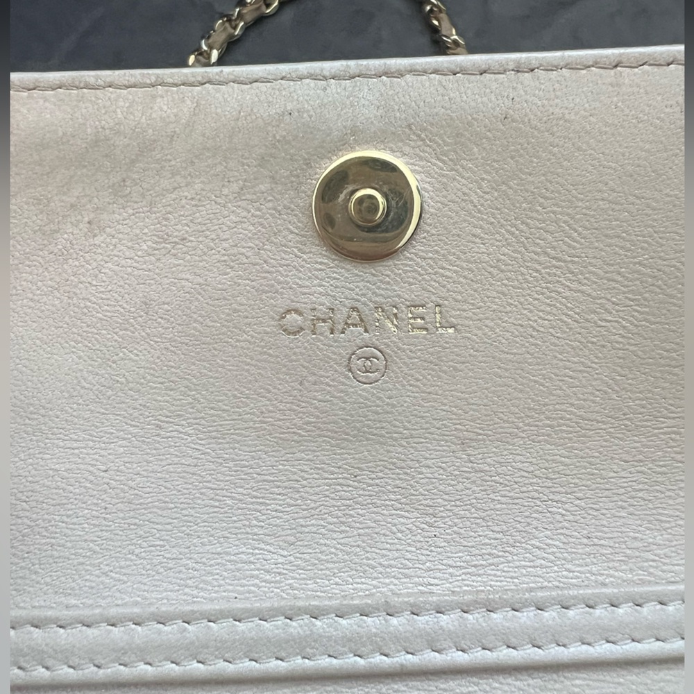 reserved-Chanel Iridescent Pearl WOC Bag - Picture 10 of 17